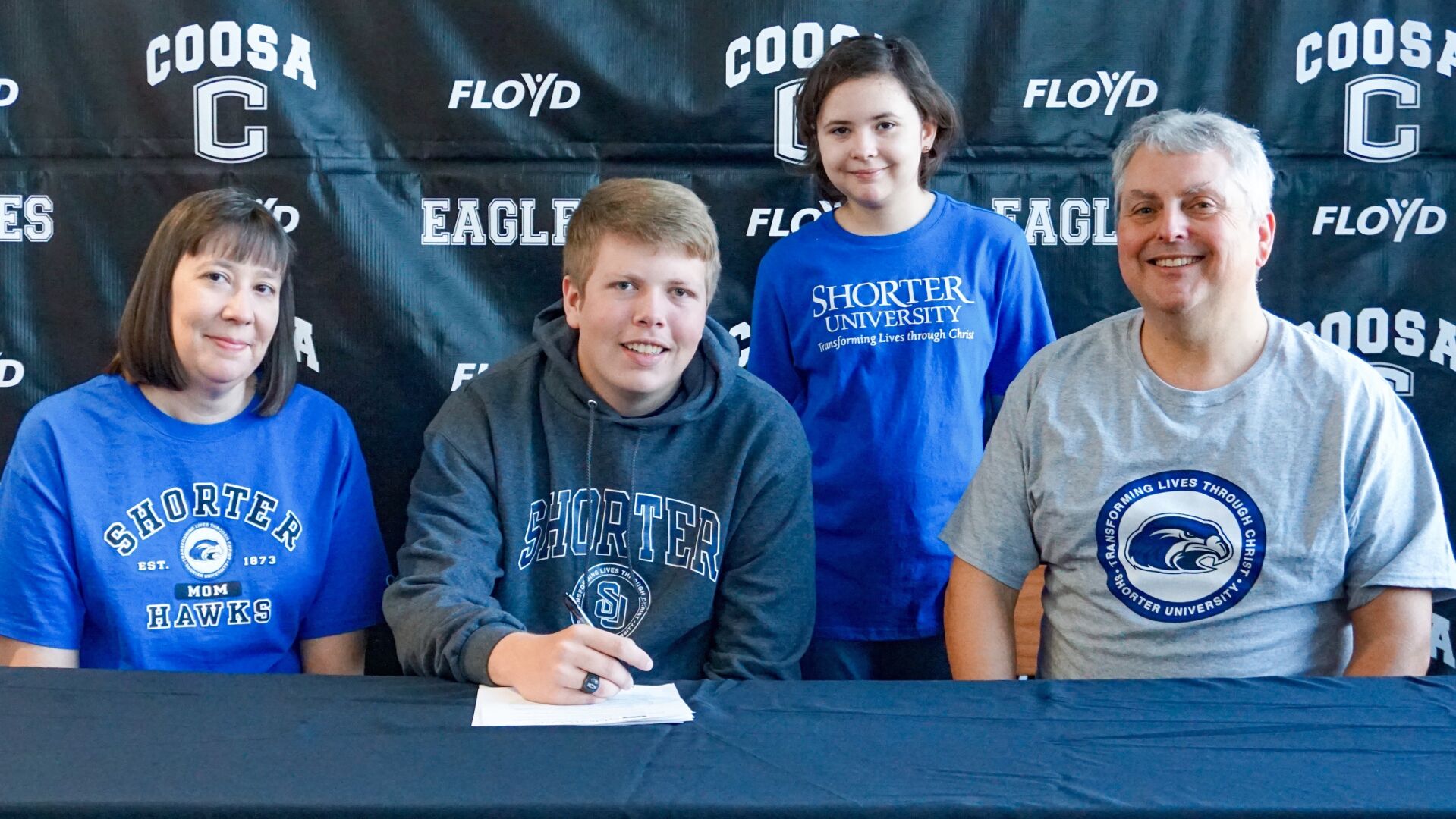 Malachi Wilkins signs with Shorter University tennis